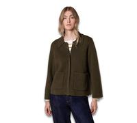 Celtic & Co Women's Wool Bomber Jacket in Dark Olive | Size: Medium Celtic & Co Dark Olive M