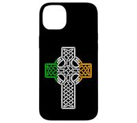 Celtic Cross Design Saint Patrick's Day Case for iPhone 14 Plus