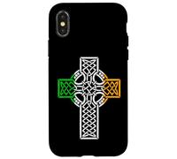 Celtic Cross Design Saint Patrick's Day Case for iPhone X/XS