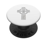 celtic cross irish viking christian faith PopSockets Swappable PopGrip