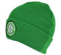 Celtic Cuff Knitted Hat - Green