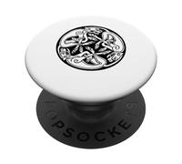 Celtic Dog Mandela Knot Wolf PopSockets Adhesive PopGrip