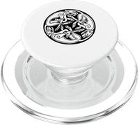 Celtic Dog Mandela Knot Wolf PopSockets PopGrip for MagSafe