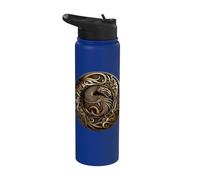 Celtic Dragon Shield Stainless Steel Insulated Water Bottle