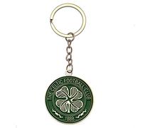 Celtic F.C. Antique Green Crest Keychain, Green, One Size