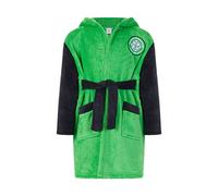 Celtic F.C. Boys Dressing Gown, Celtic Hooded Bath Robe, Ages 5 to 15 Years Old (14-15 Years)