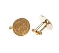 Celtic F.C. Gold Plated Cufflinks Official Merchandise