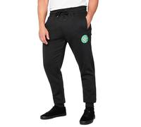 Celtic F.C. Mens Sweatpants 2 Pockets and Cuffed Bottoms for Men and Teenagers M-3XL Celtic Gifts for Men (Black, L)