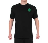 Celtic F.C. Mens T-Shirt Taped Official Football Gift Black Small