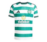 Celtic FC 25/26 Home Jersey in White by Adidas