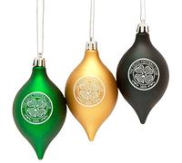 Celtic FC 3 Pack Vintage Christmas Tree Bauble Set