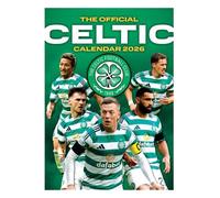 Celtic FC A3 Wall Calendar in Green Celtic FC Green