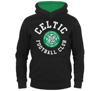 Celtic FC Boy's Kids Hoodie in Black | Size: 6-7 Years Celtic FC Black 6-7 Years