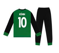 Celtic FC Boys Kuhn 10 Pyjamas Long Sublimation Green 7-8 Years