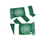 Celtic FC Men's Bar Jacquard Scarf in Green Celtic FC Green One Size