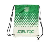 Celtic FC Official Fade Crest Design Gym Bag (One Size) (Green/White)