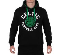 Celtic FC Official Football Gift Mens Fleece Hoody Black Small