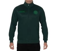 Celtic FC Official Football Gift Mens Retro Track Top Jacket Green XXL