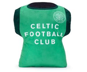 Celtic FC Officially Licensed Kit Cushion: The Hoops Essential for Home & Away Match-Day Comfort for Supporters Young and Old Celtic Fans