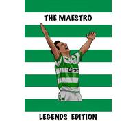 Celtic FC Paul McStay Legend A3 A4 Print Poster Wall Art Home Decor Album Gift Present Photo Living Room Dining Room Bedroom Unframed Football (A4)