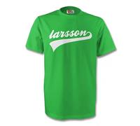 Celtic FC Women's Henrik Larsson Signature Tee in Green | Size: Medium Celtic FC Green M
