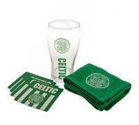 Celtic FC Wordmark Bar Set in White Celtic FC White