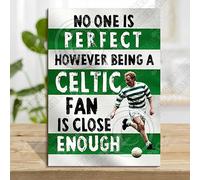Celtic football- Perfect Celtic Supporters,Celtic Fan Gift Novelty, Wooden Plaque