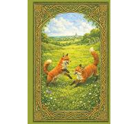 Celtic Fox Journal - Running Free Edition 6″ × 9″ (180 Lined Pages): Norse Writing Reflection Notebook for Gratitude, Dream & Shadow Work, Tarot & Oracle Records, Poetry & Creative Journaling