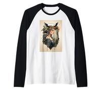 Celtic Godess Art Celtic Culture Art Celtic History Art Raglan Baseball Tee