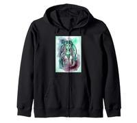 Celtic Godess Art Celtic Culture Art Celtic History Art Zip Hoodie
