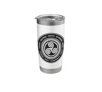 Celtic Gods and Goddesses Ancient Triskelion Symbol Stainless Steel Insulated Tumbler