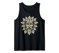 Celtic Green Man Pagan Wiccan Nature Spirit Gift Tank Top