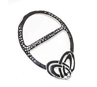 Celtic Heart Large Pewter Scarf Ring