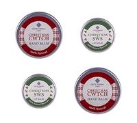 Celtic Herbal Natural Christmas Skin Balm Multipack | Christmas Cwtch Hand Balm | Christmas Sws Lip Balm | 100% Natural & Moisturising
