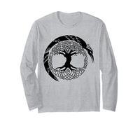 Celtic Ireland Viking Celtic Knot Pattern Tree Long Sleeve T-Shirt