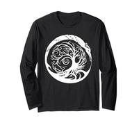 Celtic Ireland Viking Celtic Knot Pattern Tree Long Sleeve T-Shirt