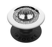 Celtic Ireland Viking Celtic Knot Pattern Tree PopSockets Adhesive PopGrip