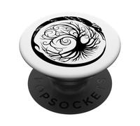 Celtic Ireland Viking Celtic Knot Pattern Tree PopSockets Adhesive PopGrip