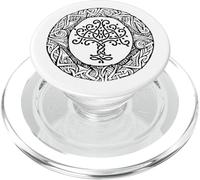 Celtic Ireland Viking Celtic Knot Pattern Tree PopSockets PopGrip for MagSafe