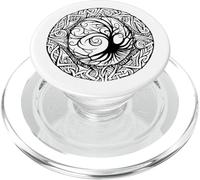 Celtic Ireland Viking Celtic Knot Pattern Tree PopSockets PopGrip for MagSafe