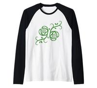 Celtic Ireland Viking Celtic Knot Pattern Tree Raglan Baseball Tee