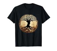 Celtic Ireland Viking Celtic Knot Pattern Tree T-Shirt