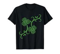 Celtic Ireland Viking Celtic Knot Pattern Tree Value Graphic T-Shirt, Men, Black, L
