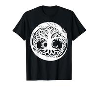 Celtic Ireland Viking Celtic Knot Pattern Tree Value Graphic T-Shirt, Men, Black, XL