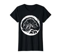 Celtic Ireland Viking Celtic Knot Pattern Tree Value Graphic T-Shirt, Women, Black, S