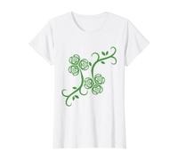 Celtic Ireland Viking Celtic Knot Pattern Tree Value Graphic T-Shirt, Women, White, S