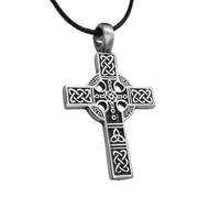 Celtic Irish High Cross Pendant Necklace