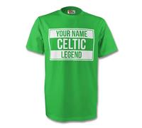 Celtic Junior Your Name Legend Tee in Green | Size: 9-11 Years Celtic Green 9-11 Years