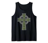 Celtic Knot Cross, Celtic, Irish, Ireland, Celt, UK, Cross Tank Top