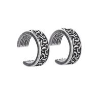 Celtic Knot Ear Cuff Earrings, Trinity Knot Clip on Earrings, Stainless Steel Witches Knot Non Piercing Earrings for Women Men